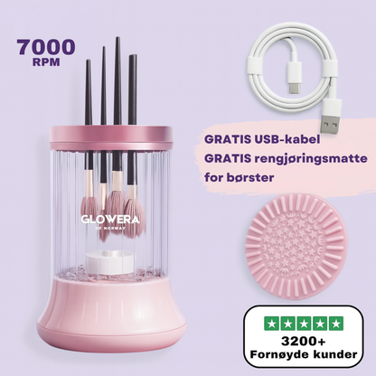 Elektrisk & Oppladbar Sminkbørsterrenser – 2025 Modell
