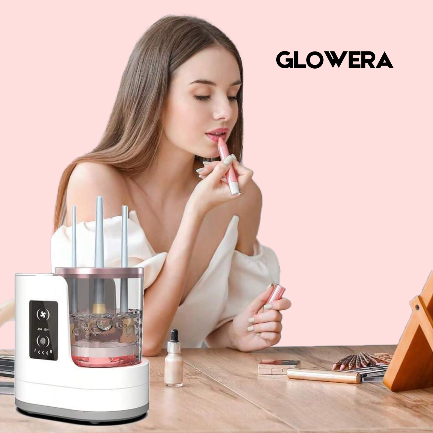 Elektrisk & Oppladbar Sminkbørsterrenser – Pro Modell